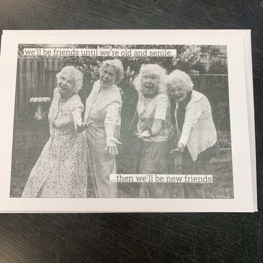 We'll Be Friends...Card Birthday