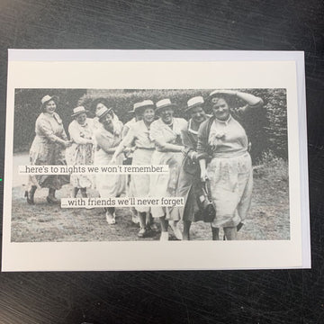 Here's To Nights...Card Birthday