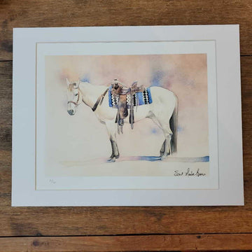 A Cowboy's Best Friend Giclee 11 x 14