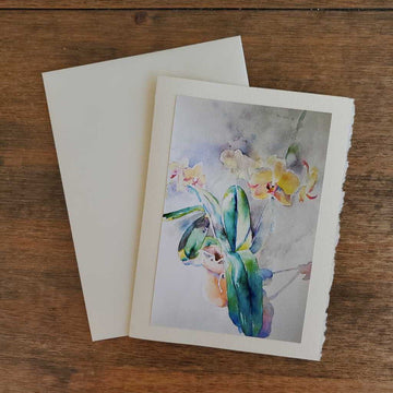 Plein-Air Orchids Card