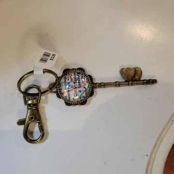 Mount Dora Map Key Keychain