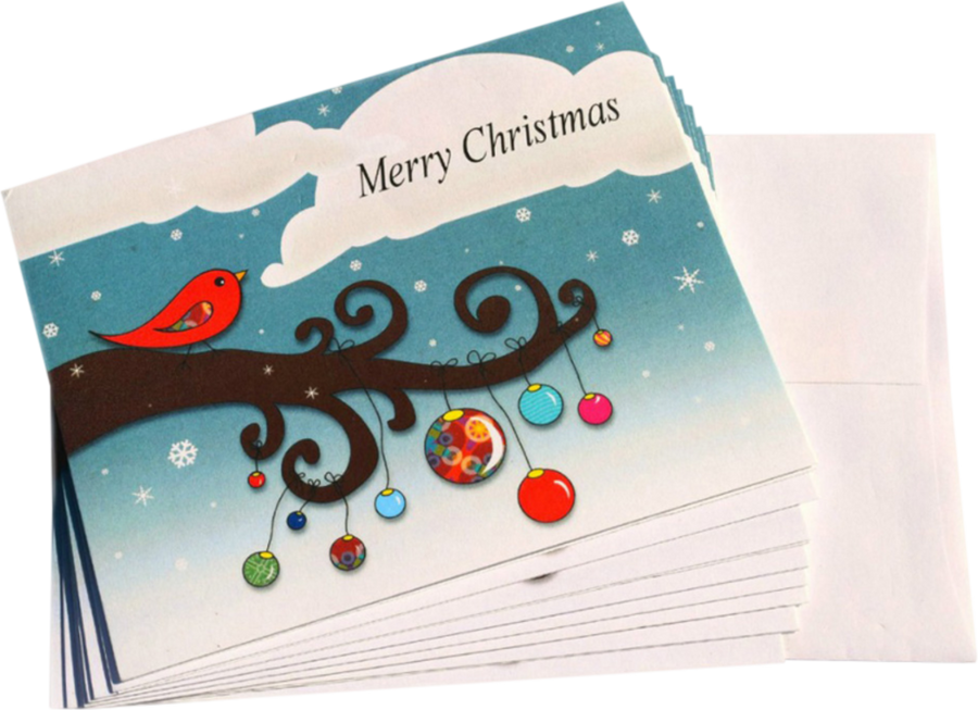 Holiday Birds Note Cards
