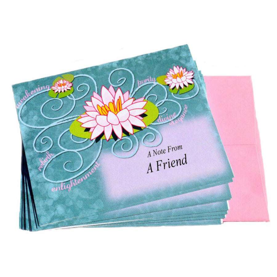 Lotus Flower Note Cards