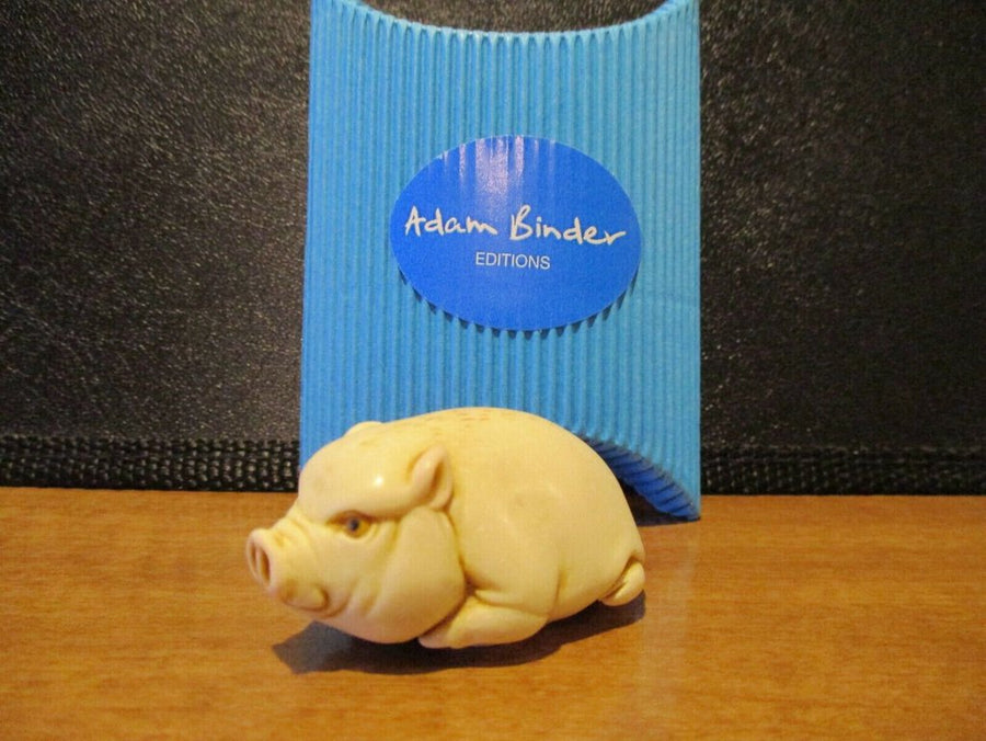 Adam Binder Ivory Pig Charm SALE $25.00