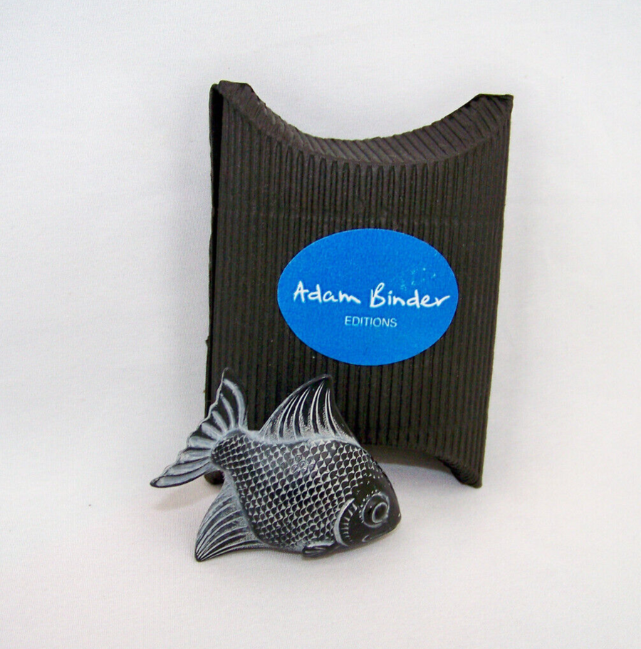 Adam Binder Palm Charm Ebony Fish SALE $20.00