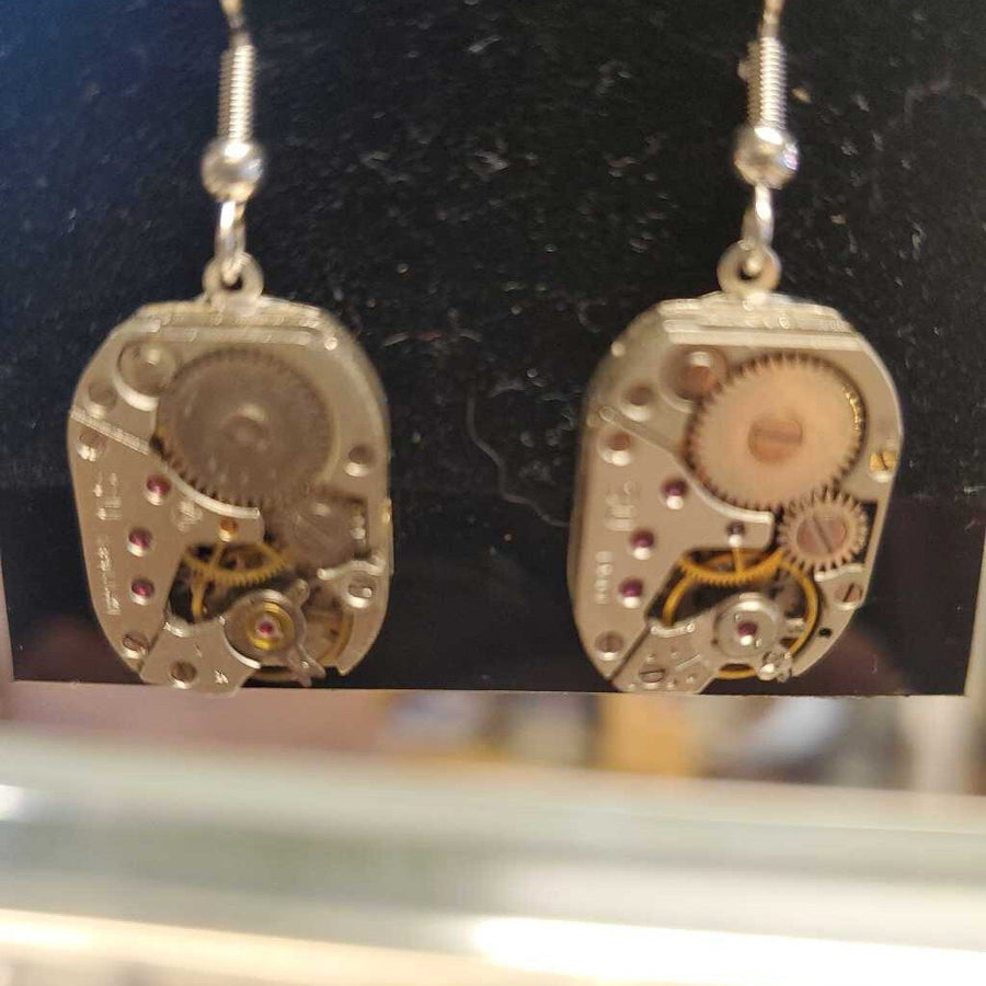 Steampunk Earrings Dangle