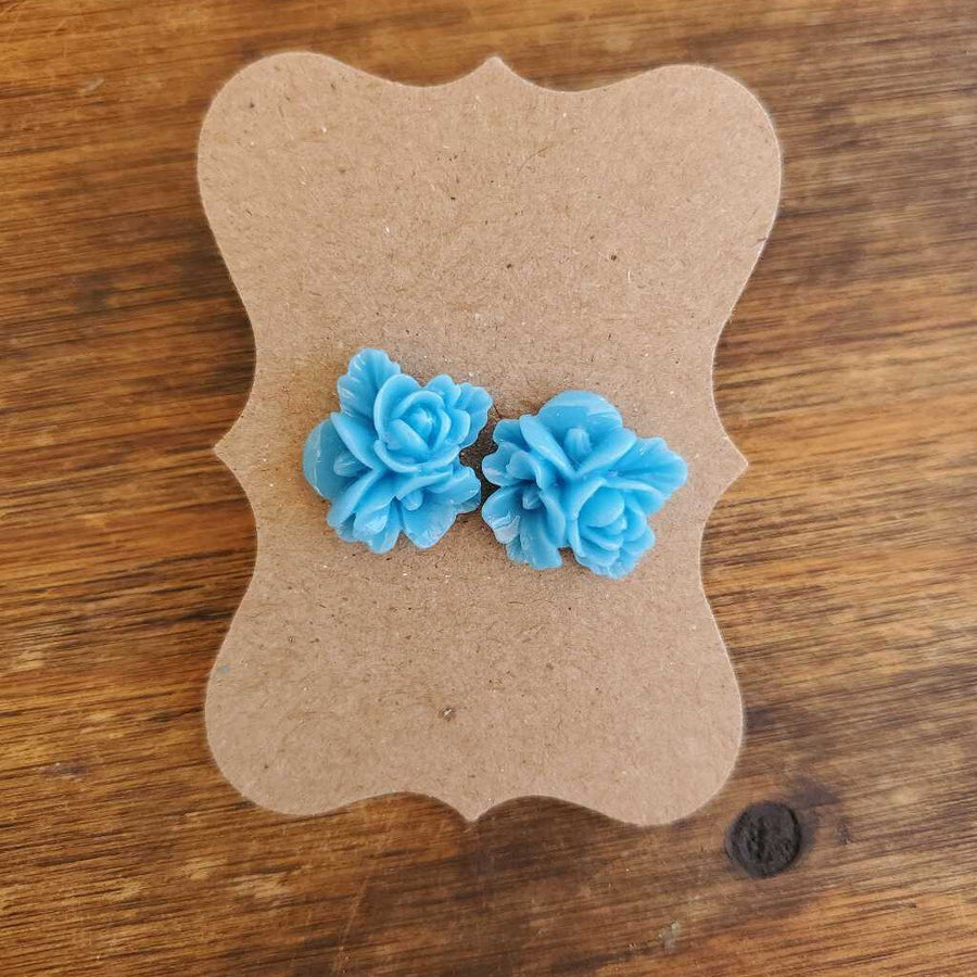 Triple Flower Earrings