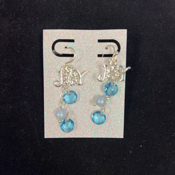 Blue Joy Chain Earrings