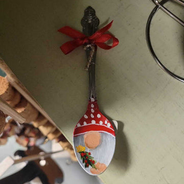 Ornament Teaspoon Gnome