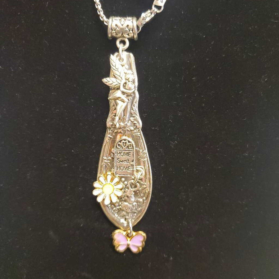 Silverware Fairy Necklace