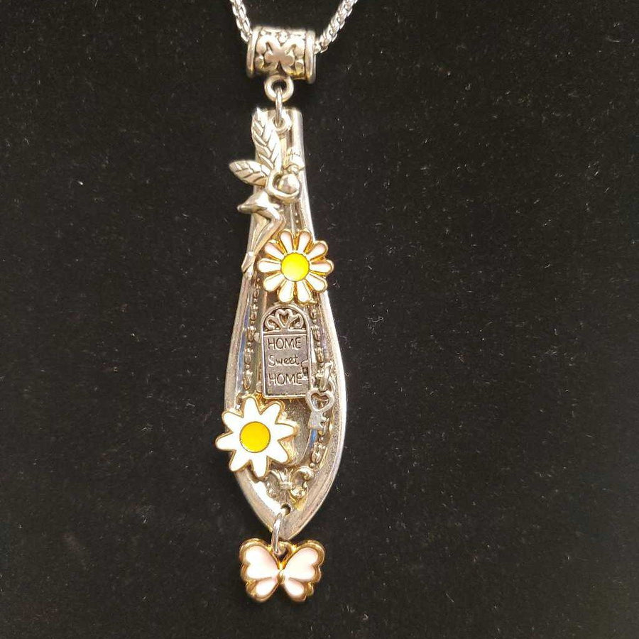 Silverware Fairy Necklace