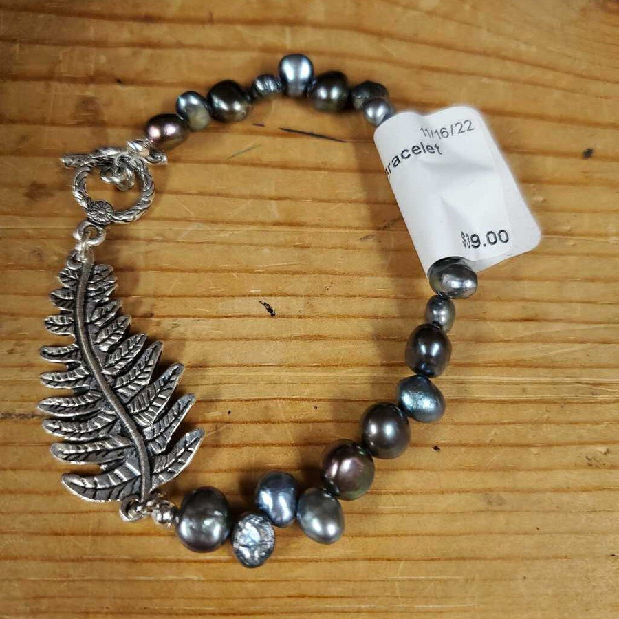 Silver Fern Bracelet