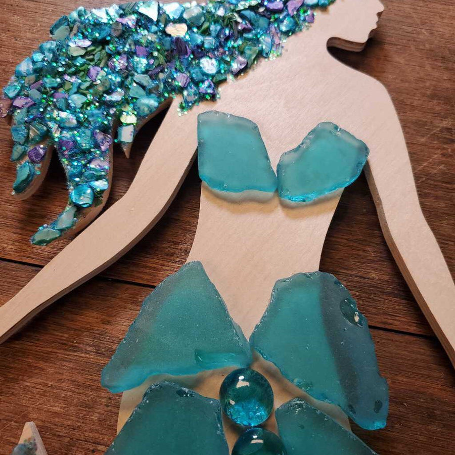 Sea Glass Mermaid Large