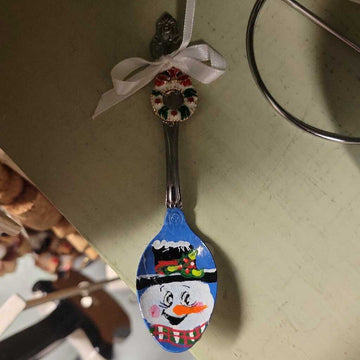 Ornament Teaspoon Snowman